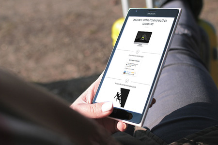 ongrimpe.fr, Application web pour trouver un partenaire d'escalade